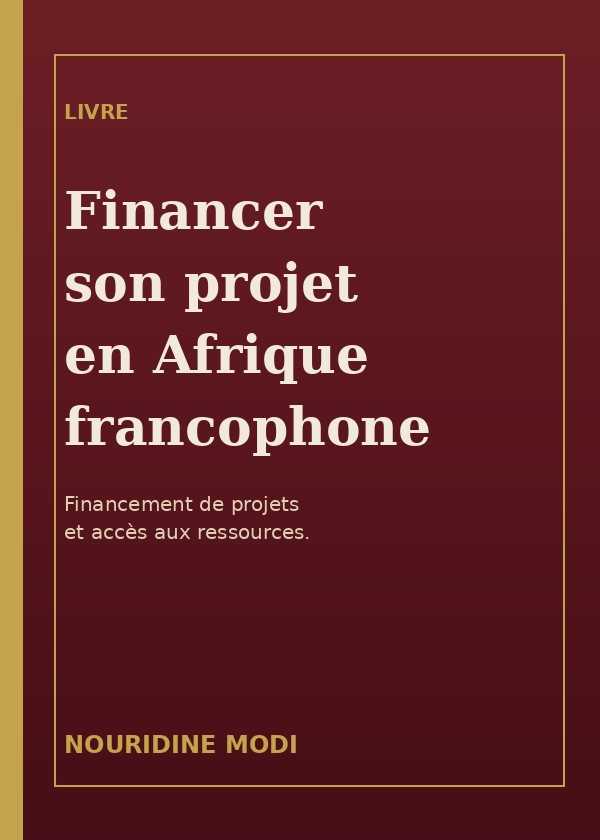 Livre — Financer son projet en Afrique francophone